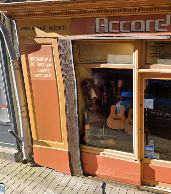 accord majeur gauche 2,5m